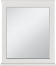 Misty Зеркало для ванной Марта 70 белое глянцевое – фотография-1